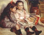 Portraits of two children 1895